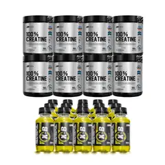 UNIVERSE NUTRITION - PACK X8 100% Creatina 150GR + 15 X-B