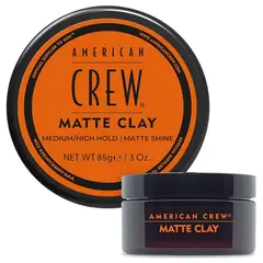 AMERICAN CREW - Matte Clay 85 gr Fijación media alta acabado mate
