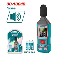 TOTAL TOOLS - Sonómetro Digital 30-130DB Total - TETSL031