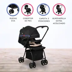 BABY KITS - Coche Cuna «NEXT GEN» Beige