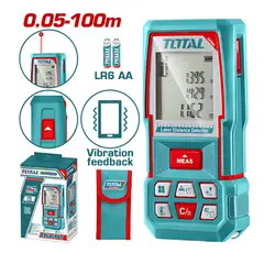 TOTAL TOOLS - Medidor de Distancia Laser Rango 005-100M Total - TMT51036