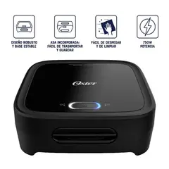 OSTER - Sandwichera compacta con platos hondos CKSTSM400 053