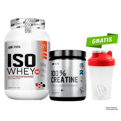 UNIVERSE NUTRITION - PACK ISO WHEY 1.1KG VAINILLA Y 100% CREATINE 250 GR