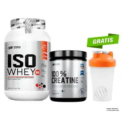 UNIVERSE NUTRITION - PACK ISO WHEY 1.1KG CHOCOLATE Y 100% CREATINE 250 GR