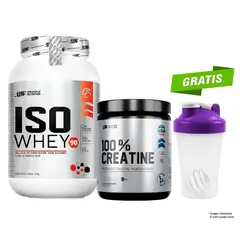 UNIVERSE NUTRITION - PACK ISO WHEY 1.1KG COOKIES Y 100% CREATINE 250 GR