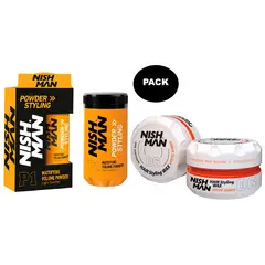 GENERICO - Pack Nisman Cera Mystic 06 Polvo Texturizador P1