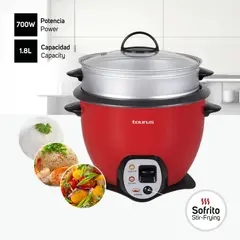 TAURUS - Olla Arrocera 1.8 Lts Mod. TCR-18 Fry