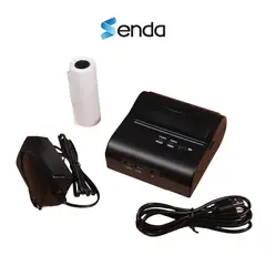 GENERICO - Impresora Térmica Portátil WD-80P3 80mm 1IOS y/o 1 Android