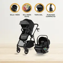SUMMER - Coche Jogger Travel Sistem «MYRIA LX» Slate Grey