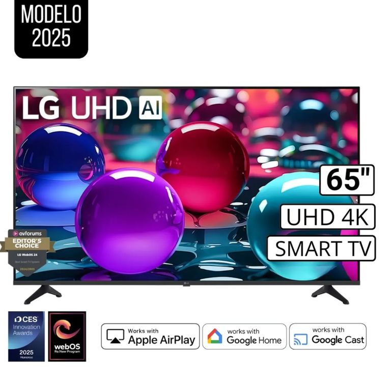 TELEVISOR 65 65UA7300PSB UHD 4K THINQ AI 2025