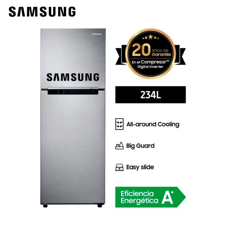 Refrigeradora Top Frezeer 234 LT No Frost RT22FARADS8_.