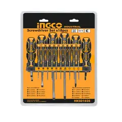 GENERICO - Juego de Destornilladores No Aislados 18 Piezas
