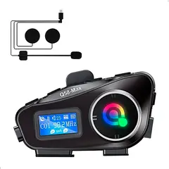 GENERICO - Intercomunicador Audifono Lantun Q58 MAX Para Casco De Moto