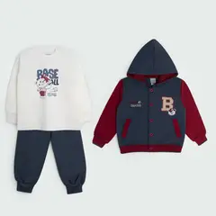 KUKULI - CONJUNTO BASEBALL M/L NIÑO 5057