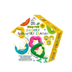 HAKU YOKA - Crayones sensoriales figuras geométricas 06 unidades