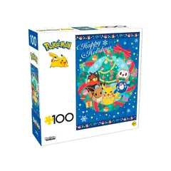 POKEMON - Rompecabeza 100 Piezas Happy Holidays