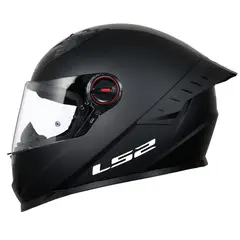 LS2 - CASCO MOTO COSMOS NEGRO MATE TRANSPARENTE ECER 2206