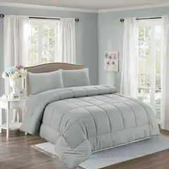 CASATEX - Edredón + Juego de sábanas Queen size 100% Algodón