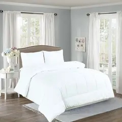 CASATEX - Edredón + Juego de sábanas Queen size 100% Algodón