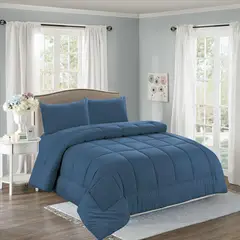 CASATEX - Edredón + Juego de sábanas Queen size 100% Algodón