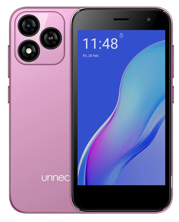 Celular Bolt One Dual SIM 4G 5" - 32GB ROM + 2GB RAM (Expandible) - Android 14 Go - Rosa