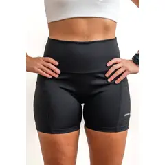 SWEAT IT - Short Deportivo Mujer Modelo Power Black