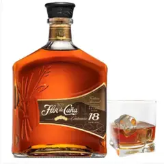 FLOR DE CAÑA - Ron 18 años Botella 750ml