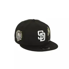 NEW ERA - Gorra 9Fifty San Diego Padres MLB Black And Pink Patch Black