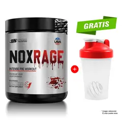 UNIVERSE NUTRITION - Pre Entreno Un Nox Rage 350gr Citrus Punch Shaker