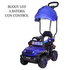 FIRST TOY - Carro a Batería con Control Rojo