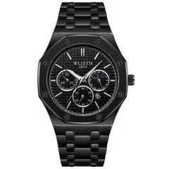 OVOTOUMI - Toumi XS reloj mecánico de gran dial impermeable-Negro