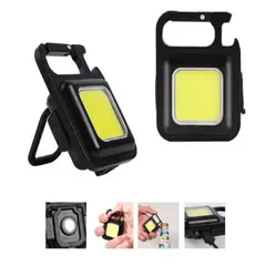 GENERICO - Dos Mini Linterna de llavero LED Recargable Portatil