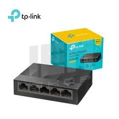 TP LINK - Switch LS1005G LiteWave - Gigabit 5 Puertos – Uso Hogar/Oficina