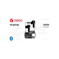 TEROS - Auriculares Bluetooth TE-8072N en color negro sonido envolvent