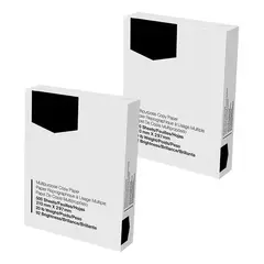 GENERICO - Pack X2 Papel Bond 500 Hojas 75gr Oficina Impresión Copias