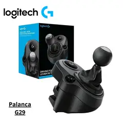 LOGITECH - Palanca de Cambios para G29 & G923 – 6 Velocidades, Negro