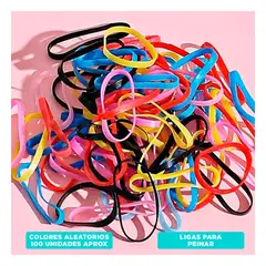 RYBIU IMPORT - Pack2 Balines 5k Bolitas Gel Colorful Y+Ligas de Regalo