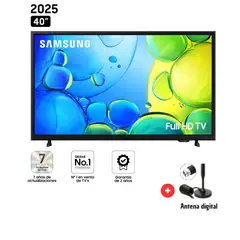 SAMSUNG - TELEVISOR 40 UN40F6000FGXPE SMART TV FULL HD + ANTENA DIGITAL