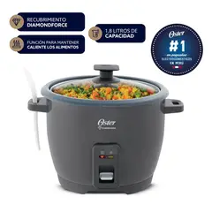 OSTER - Olla Arrocera de 1.8 L DiamondForce CKSTRCB10DFSKE Gris