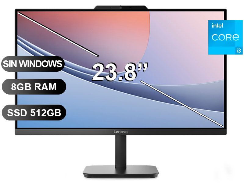 AIO V100 I3-N305 8GB RAM 512GB SSD 238 SIN WINDOWS 13BE004ALD