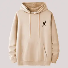 YANSUS - Polera Hombre Beige Estampado Letra