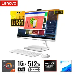 LENOVO - ALL IN ONE IdeaCentre 3 27" FHD Ryzen 7 7730U 16GB 512GB SSD W11 HOME