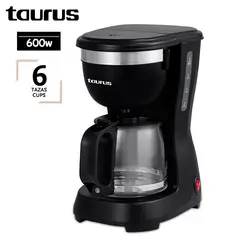 TAURUS - Cafetera New Coffee 6 tazas