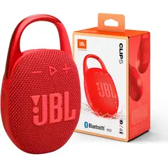 JBL - CLIP 5 ROJO BLUETOOH AURACAST 7 WATTS
