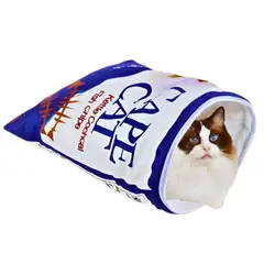 GENERICO - Saco de Dormir para Gatos con forma de Chips MODELO 1