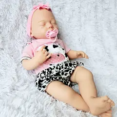 GENERICO - Muñeca Reborn Recien Nacida con Sistema Respiración