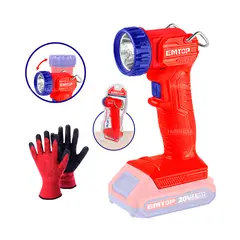 EMTOP - Linterna Lámpara Led Trabajo Inalámbrica 20v 150 Lm