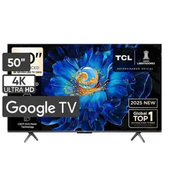 TCL - Televisor Mini LED 50 UHD 4K Smart TV 50C6KS