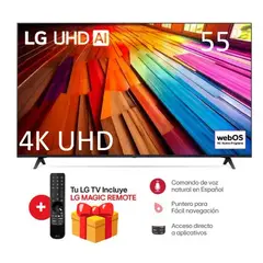 LG - Televisor 55 55UT8050PSB LED 4K Ultra HD