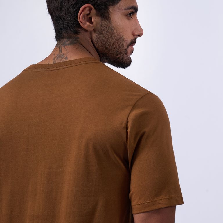 POLO EI25V-NECK P2 JERSEY - CHOCO MOUSE